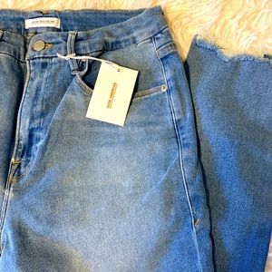 Good American good curve skinny fray